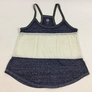 So Authentic American Heritage Blue/White Tank Top